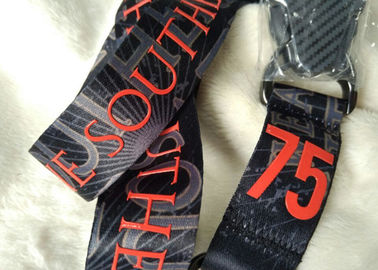 Regali promozionali personali nylon tessuti durevoli, cordicella del collo del gruppo dei fan di sport