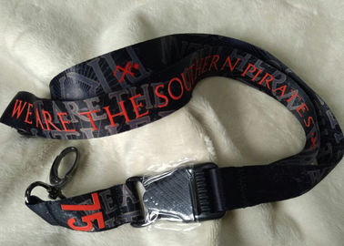 Regali promozionali personali nylon tessuti durevoli, cordicella del collo del gruppo dei fan di sport