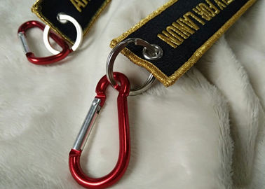 logo Keychains del ricamo dell'oro 3D di 2.5cm