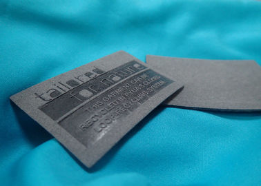 Toppa stampata abitudine del cuoio impresso dell'etichetta del cuoio dei jeans dell'OEM