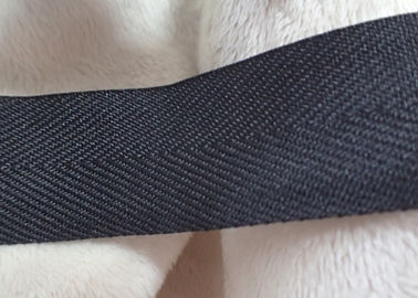 Effetto opaco del poliestere che ricopre nastro tessuto, colore non elastico del nero del cavo