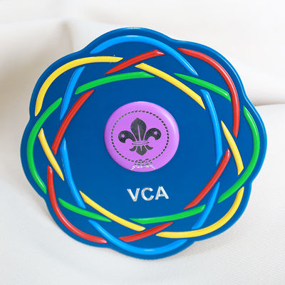 Logo in TPU personalizzato 3d alzato Personalized Custom Badge per abiti