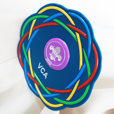 Logo in TPU personalizzato 3d alzato Personalized Custom Badge per abiti