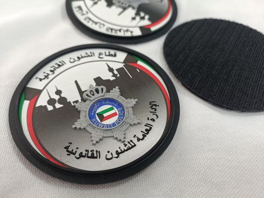 3d logo in silicone alzato etichetta aziendale personalizzata stampata su misura
