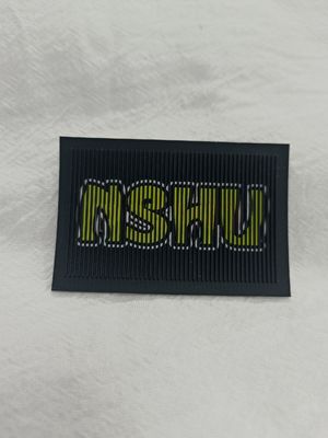 OEKOTEX Logo in rilievo Patch lavabili Patch personalizzati negoziabili