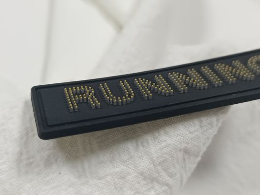 OEKOTEX Logo in rilievo Patch lavabili Patch personalizzati negoziabili