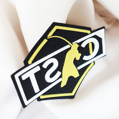 OEKOTEX Logo in rilievo Patch lavabili Patch personalizzati negoziabili