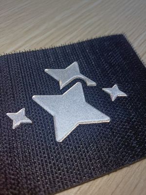 Fabbrica Ferro su Custom 3D Tpu Badge TPU in rilievo Patch per abbigliamento etichetta personalizzata