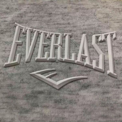 Stampa 3D in silicone Logo di trasferimento termico Etichette di abbigliamento Badge in silicone