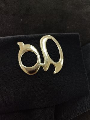 Acque resistenti Patch di trasferimento di calore 3D TPU personalizzati Gold Patch di abbigliamento ad alta frequenza Logo Hook And Loop