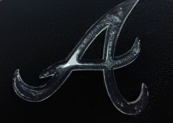 Imitazione personalizzata di ghiaccio semitrasparente lucido TPU Logo Etichetta di trasferimento di calore per abbigliamento