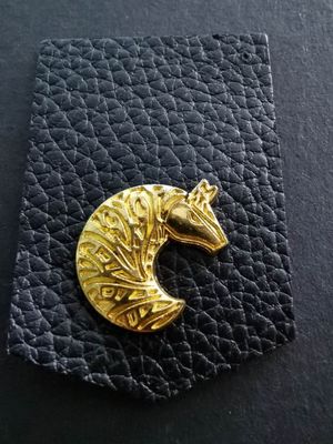 Gravatura laser personalizzata Logo del marchio di cuoio in incisione riparazione patch etichetta vuoti tag pelle PU patch per jeans Beanie