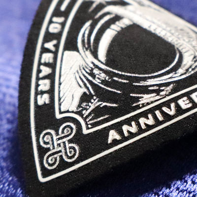 Etichetta personalizzata Etichetta di silicone lucida Etichetta di trasferimento termico Etichetta di gomma Logo per abbigliamento