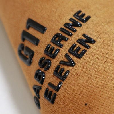 Logo di trasferimento termico in TPU 3D HF personalizzato Logo in TPU 3D per trasferimento termico Logo in TPU per abbigliamento