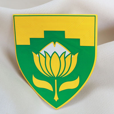 Etichette in TPU a trasferimento di calore personalizzate in fabbrica Patch di logo in TPU 3D in incisione Patch di marca per abbigliamento