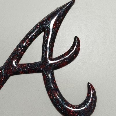 Etichetta di trasferimento di calore metallico rosso per borsa