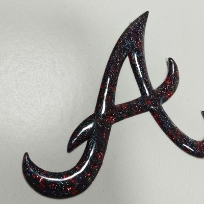 Etichetta di trasferimento di calore metallico rosso per borsa