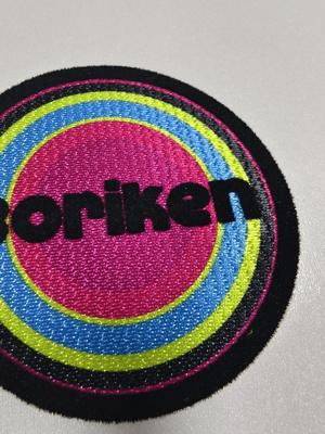 Custom Heat Press Flocking Logo Patch Iron On Heat Transfer T-shirt in vinile