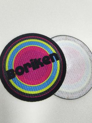 Custom Heat Press Flocking Logo Patch Iron On Heat Transfer T-shirt in vinile