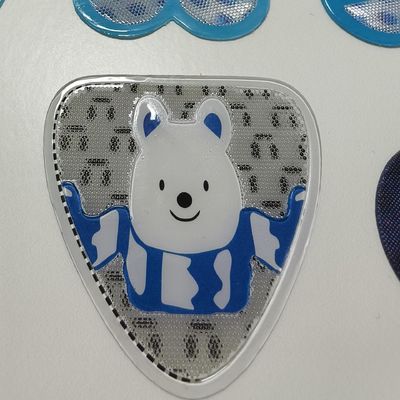 Cosere su Custom Phantonm colori effetto olografico Fancy TPU Soft Patches