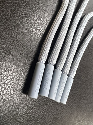 Tiratore di cerniere in silicone - Suggerimenti per l'abbigliamento e gli accessori (grigio, 5pcs)