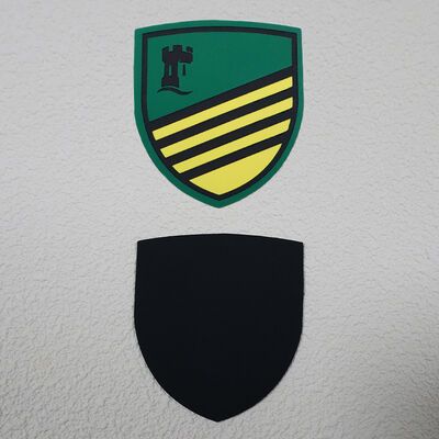 Etichetta stampata su schermo di silicone personalizzata Tag di logo resistente all'acqua per abbigliamento sportivo e uniformi