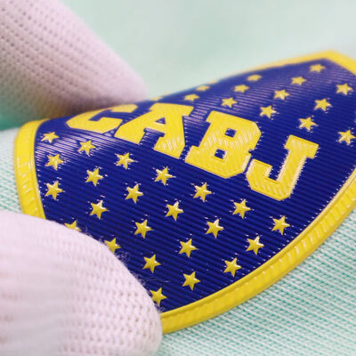 Etichette di trasferimento termico in TPU 3D personalizzate Tre colori Lavabili e durevoli per abbigliamento