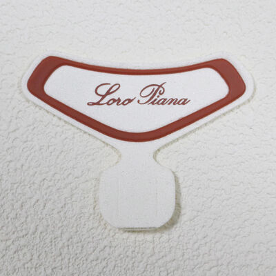 Etichetta ad alta frequenza in TPU ecologico, etichetta logo per indumenti lavabile