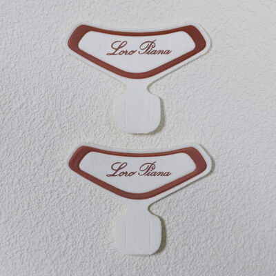 Etichetta ad alta frequenza in TPU ecologico, etichetta logo per indumenti lavabile