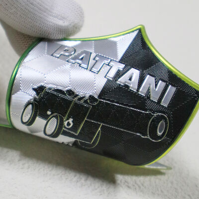 Toppa in TPU personalizzata - Stemma del Pattani FC Football Club per abbigliamento sportivo