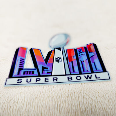 Toppa personalizzata in TPU ad alta frequenza - Emblema sportivo Super Bowl LVIII per abbigliamento