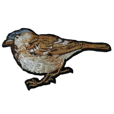 Toppe ricamate ecologiche personalizzate con diversi colori ed effetti, adesivo hot melt sul retro