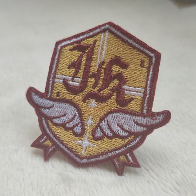 Al dettaglio Patch ricamati in 3D Badge di cucitura Adesivi per abbigliamento a pressione termica in ferro