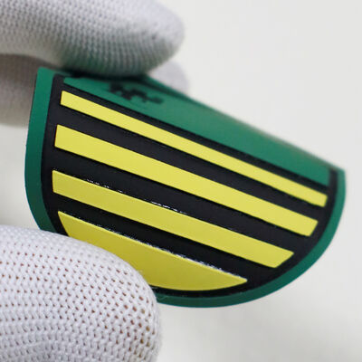 Toppa stampata in silicone 3D per abbigliamento e borse | Logo personalizzato disponibile