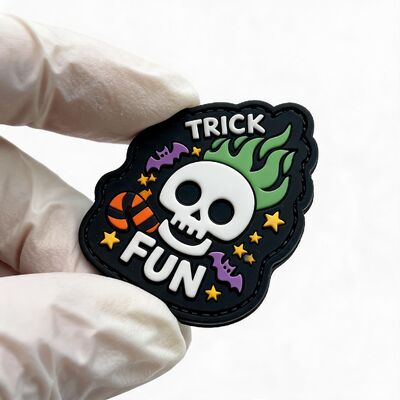 Durable Custom Clothing Patches with 3d silicone and full embroidered fabric materials personalized colors and logos for apparel and accessories