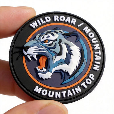 Custom Silicone 3D High Frequency TPU Badges with Personalized Colors and Logos for Durable Apparel and Clothing Patches