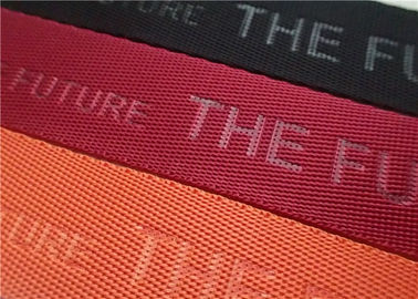 Alta frequenza non elastica variopinta del cavo/banda del nylon con il logo su misura