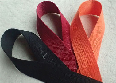 Alta frequenza non elastica variopinta del cavo/banda del nylon con il logo su misura