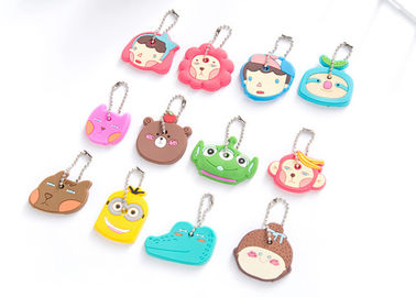PVC impresso o inciso promozionale Keychain multi-/dei regali personale SGS colorato del silicio