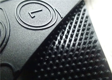 Superficie smussata del polacco dell'abbigliamento della manica dell'indumento del Velcro su ordinazione delle toppe TPU con il logo di plastica impresso brillante