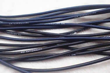 Cavo elastico rotondo 2.5MM variopinto, logo di stampa dello schermo sulla corda elastica