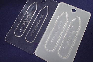 Etichette di caduta dell'abbigliamento di logo del laser di Coutom, etichette acriliche trasparenti