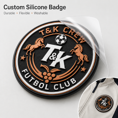 Etichette e distintivi di trasferimento termico in silicone 3D personalizzati con logo in incisione sollevato per abbigliamento sportivo abbigliamento di strada giacche cappelli borse OEM ODM