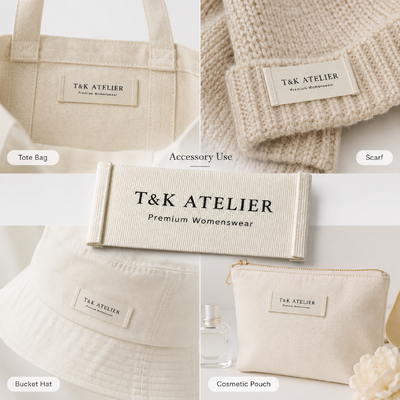 Custom Woven Clothing Labels for Womenswear Fashion Brands and Garments