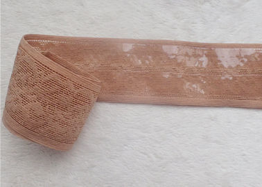 Non il reggiseno di cucito del pizzo della banda elastica del jacquard di slittamento attacca la guarnizione per i pantaloni della pancia