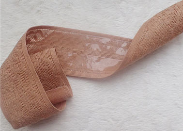Non il reggiseno di cucito del pizzo della banda elastica del jacquard di slittamento attacca la guarnizione per i pantaloni della pancia