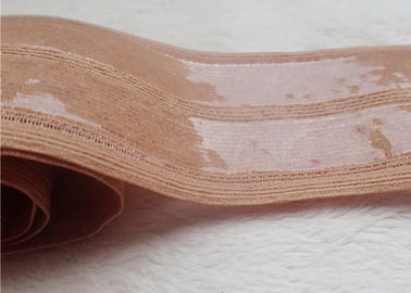 Non il reggiseno di cucito del pizzo della banda elastica del jacquard di slittamento attacca la guarnizione per i pantaloni della pancia