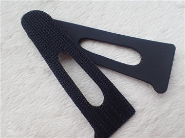 Toppe nere su ordinazione del gancio e del ciclo del Velcro per amichevole eco- dell'indumento