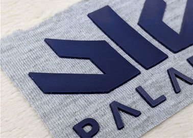 Etichetta del silicone del trasferimento di calore, toppa di gomma impressa del PVC di logo per gli indumenti
