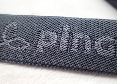 Tonalità di colore della banda elastica del jacquard grigio per la cintura o la biancheria intima